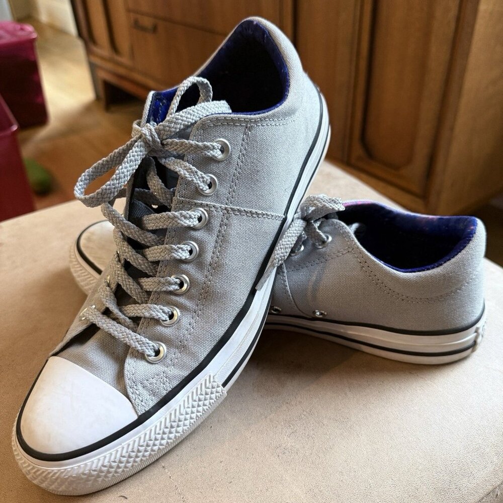 Womens Converse Shoes Chuck Taylor All Star Madison Ox 565222F Wolf Grey Size 11
